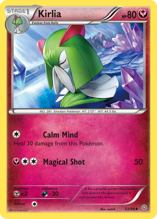 Kirlia 53/98 XY Ancient Origins