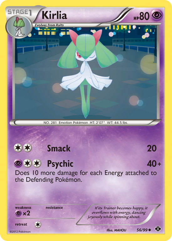 Kirlia 56/99 Black & White Next Destinies