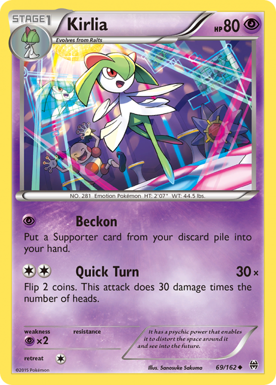 Kirlia 69/162 XY BREAKthrough