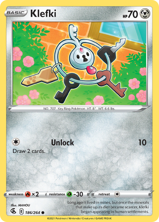 Klefki 186/264 Sword & Shield Fusion Strike