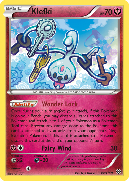 Klefki 80/114 XY Steam Siege
