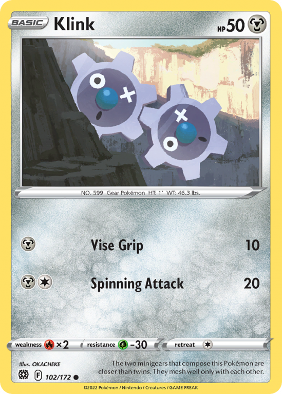 Klink 102/172 Sword & Shield Brilliant Stars