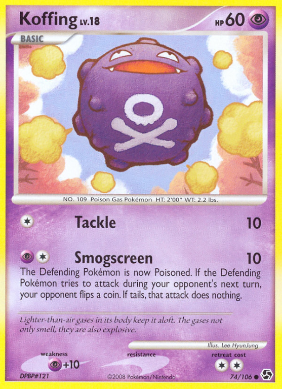 Koffing 74/106 Diamond & Pearl Great Encounters