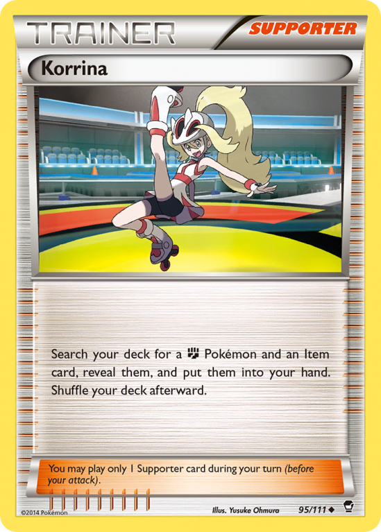 Korrina 95/111 XY Furious Fists