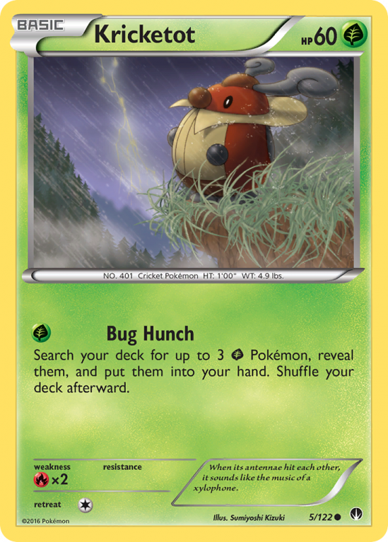 Kricketot 5/122 XY BREAKpoint