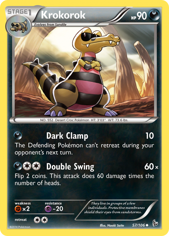 Krokorok 57/106 XY Flashfire