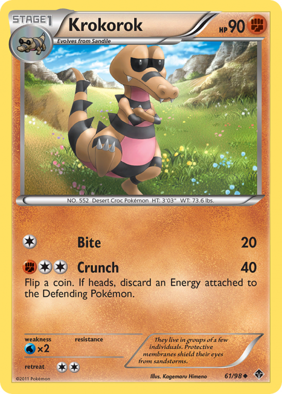 Krokorok 61/98 Black & White Emerging Powers