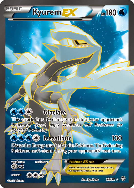 Kyurem-EX 86/98 XY Ancient Origins