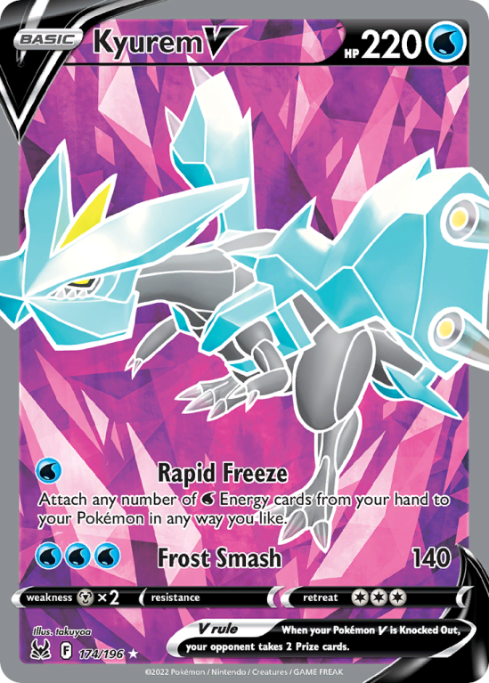 Kyurem V 174/196 Sword & Shield Lost Origin