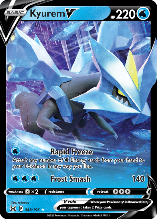 Kyurem V 48/196 Sword & Shield Lost Origin