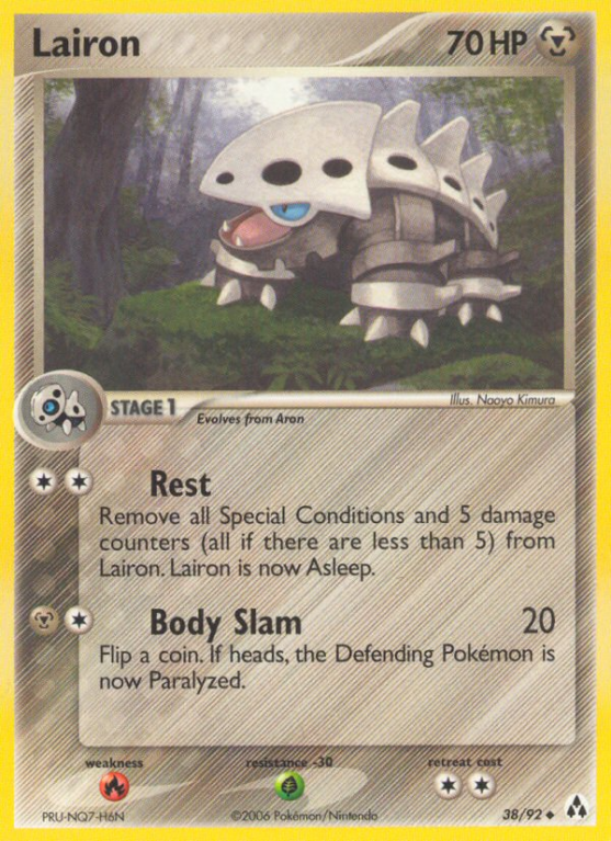 Lairon 38/92 EX Legend Maker