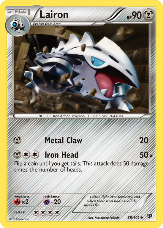 Lairon 58/101 Black & White Plasma Blast