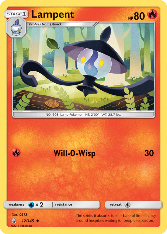 Lampent 12/145 Sun & Moon Guardians Rising