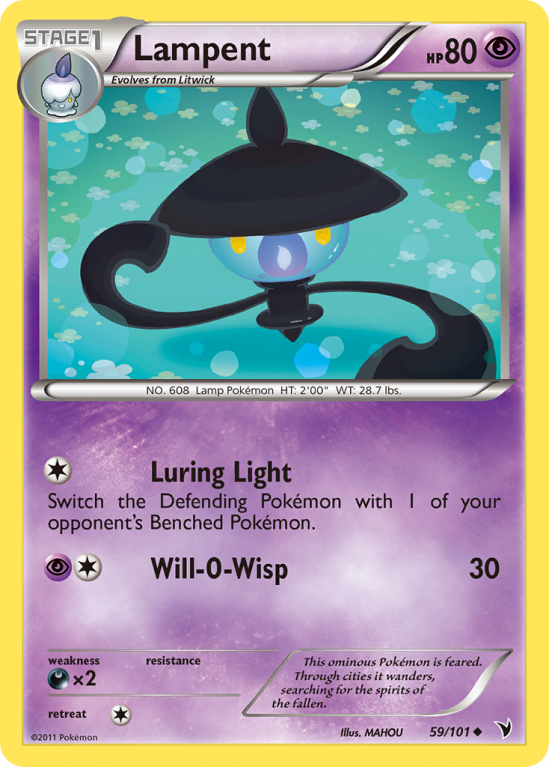 Lampent 59/101 Black & White Noble Victories