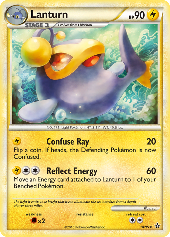 Lanturn 18/95 HeartGold & SoulSilver HS—Unleashed