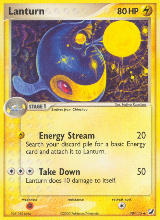 Lanturn 40/115 EX Unseen Forces