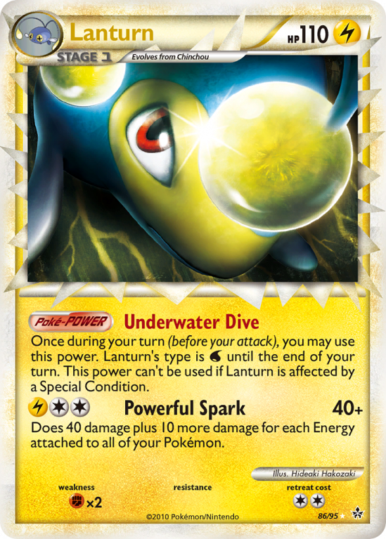 Lanturn 86/95 HeartGold & SoulSilver HS—Unleashed