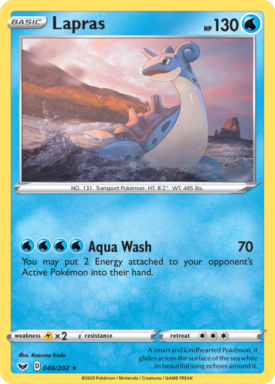 Lapras 48/202 Sword & Shield Sword & Shield