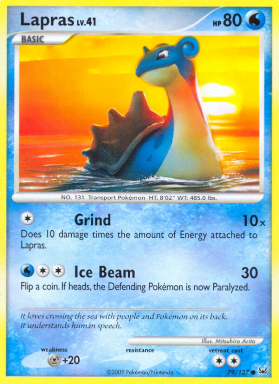 Lapras 79/127 Platinum Platinum