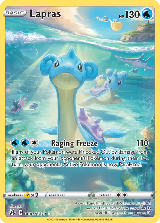 Lapras GG05/70 Sword & Shield Crown Zenith Galarian Gallery