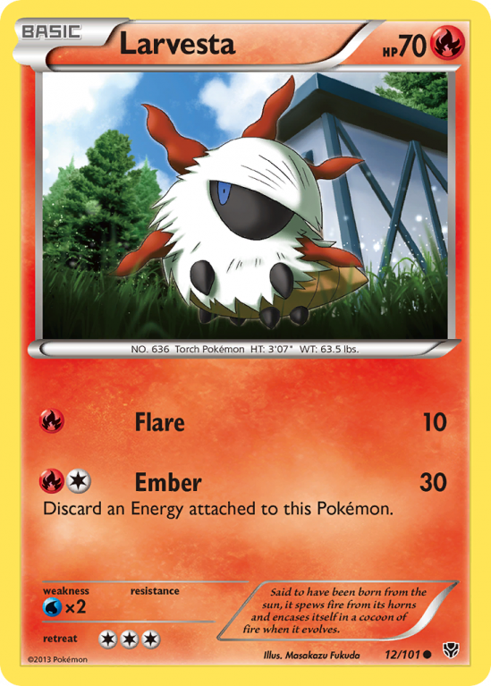 Larvesta 12/101 Black & White Plasma Blast