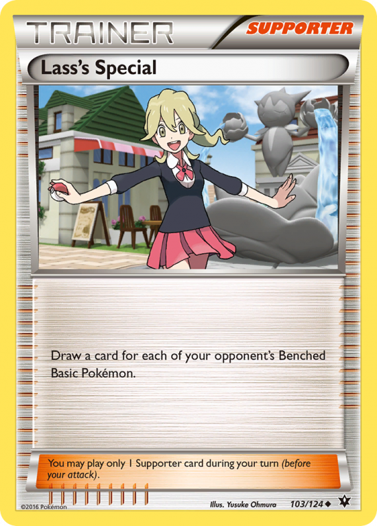Lass's Special 103/124 XY Fates Collide
