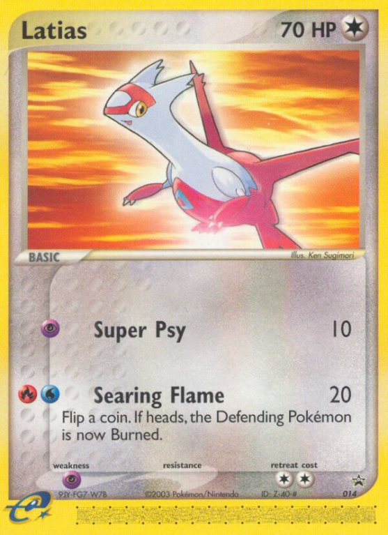 Latias 14/40 NP Nintendo Black Star Promos