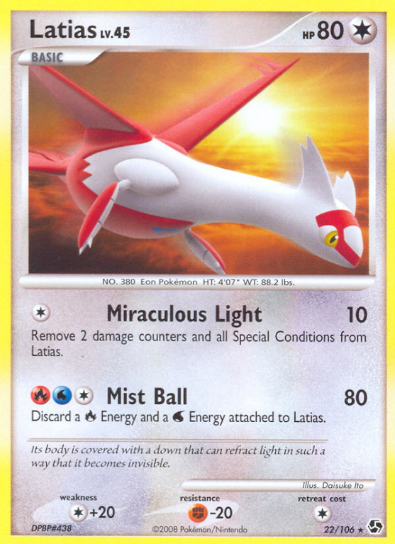 Latias 22/106 Diamond & Pearl Great Encounters
