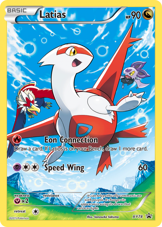 Latias XY78/183 XY XY Black Star Promos