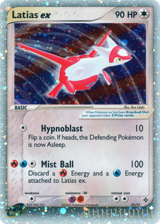 Latias ex 93/97 EX Dragon