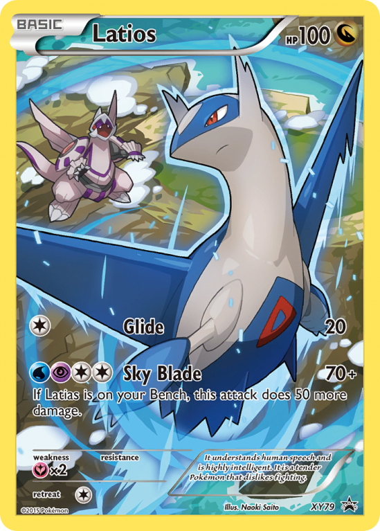 Latios XY79/183 XY XY Black Star Promos