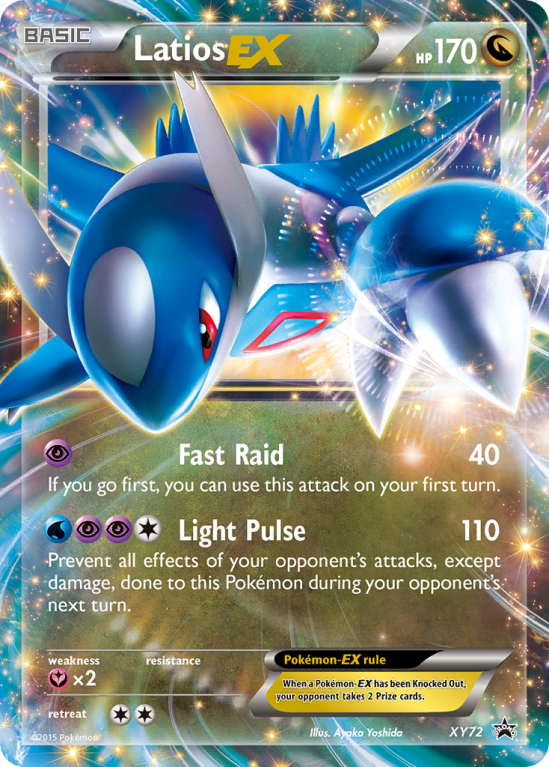 Latios-EX XY72/183 XY XY Black Star Promos
