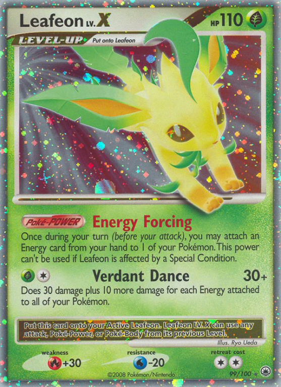 Leafeon LV.X 99/100 Diamond & Pearl Majestic Dawn