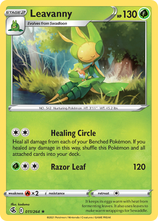 Leavanny 11/264 Sword & Shield Fusion Strike