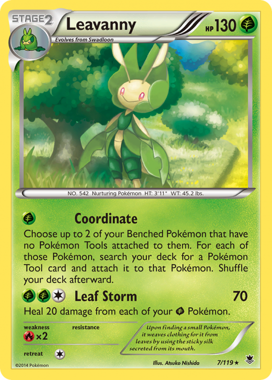 Leavanny 7/119 XY Phantom Forces