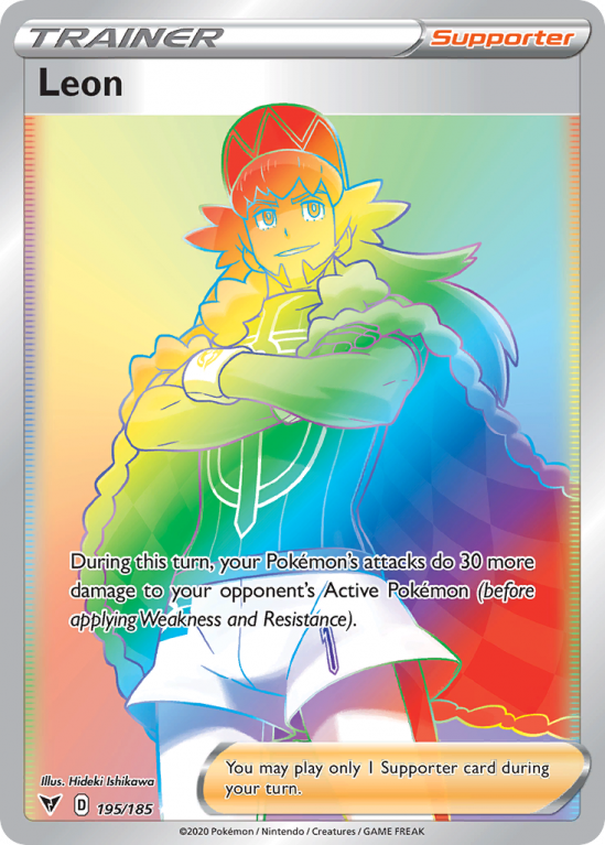 Leon 195/185 Sword & Shield Vivid Voltage