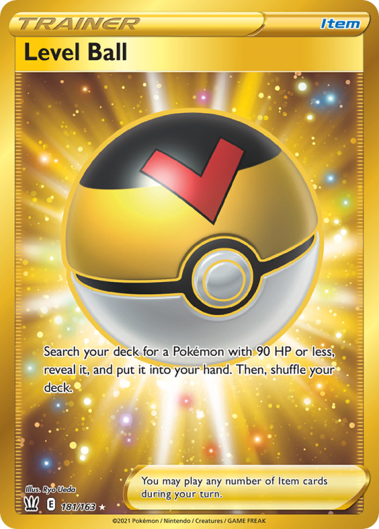 Level Ball 181/163 Sword & Shield Battle Styles