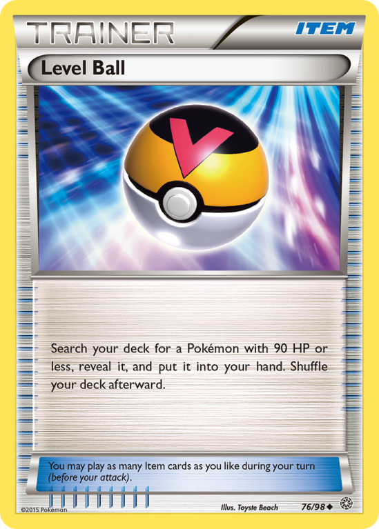 Level Ball 76/98 XY Ancient Origins