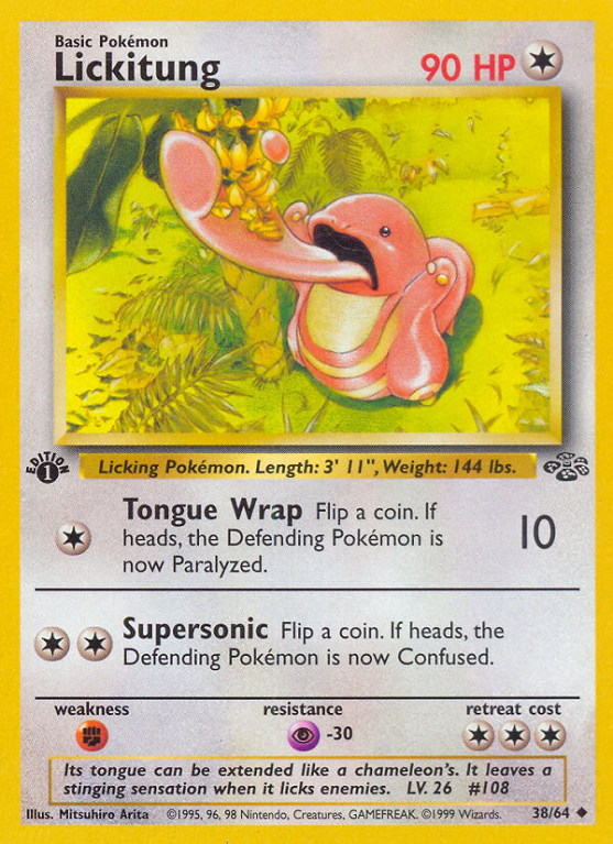 Lickitung 38/64 Base Jungle