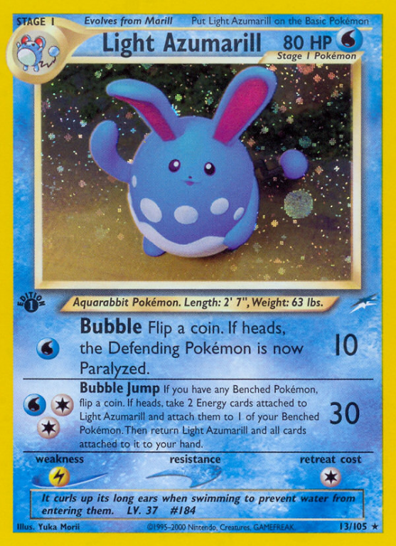 Light Azumarill 13/113 Neo Neo Destiny