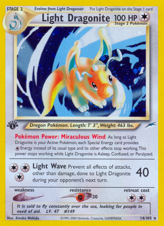 Light Dragonite 14/113 Neo Neo Destiny