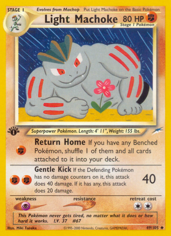 Light Machoke 49/113 Neo Neo Destiny