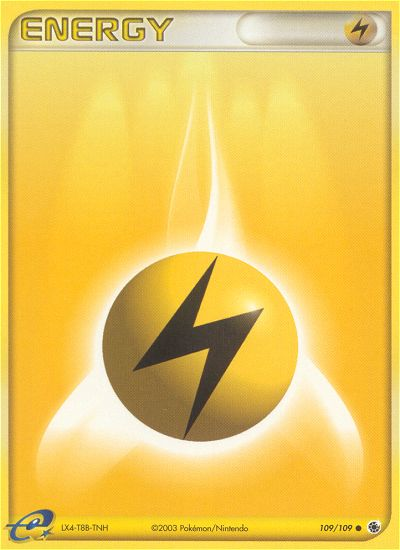 Lightning Energy 109/109 EX Ruby & Sapphire