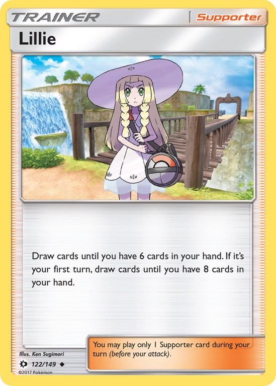 Lillie 122/149 Sun & Moon Sun & Moon