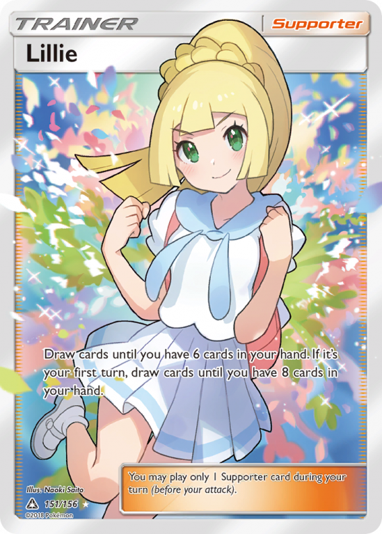 Lillie 151/156 Sun & Moon Ultra Prism