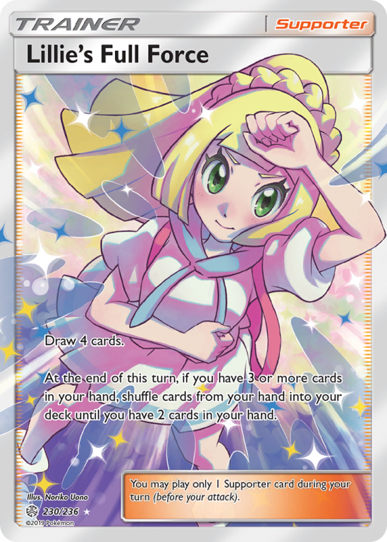 Lillie's Full Force 230/236 Sun & Moon Cosmic Eclipse