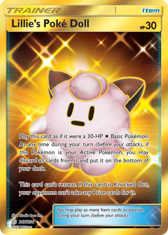 Lillie's Poké Doll 267/236 Sun & Moon Cosmic Eclipse