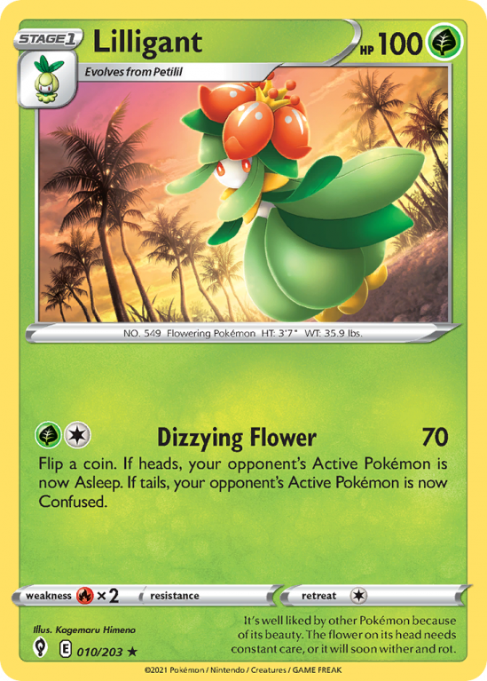Lilligant 10/203 Sword & Shield Evolving Skies