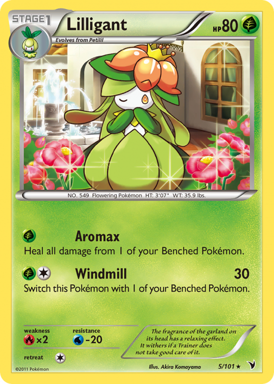 Lilligant 5/101 Black & White Noble Victories