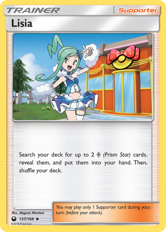Lisia 137/168 Sun & Moon Celestial Storm